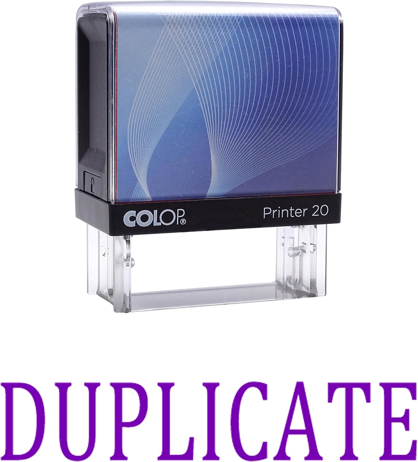 

Дублікат Автоматичний Гумовий Штамп На Замовлення Colop Офісне Канцелярське Приладдя P20 Міні Штамп 14 mm x 38 mm Фіолетовий