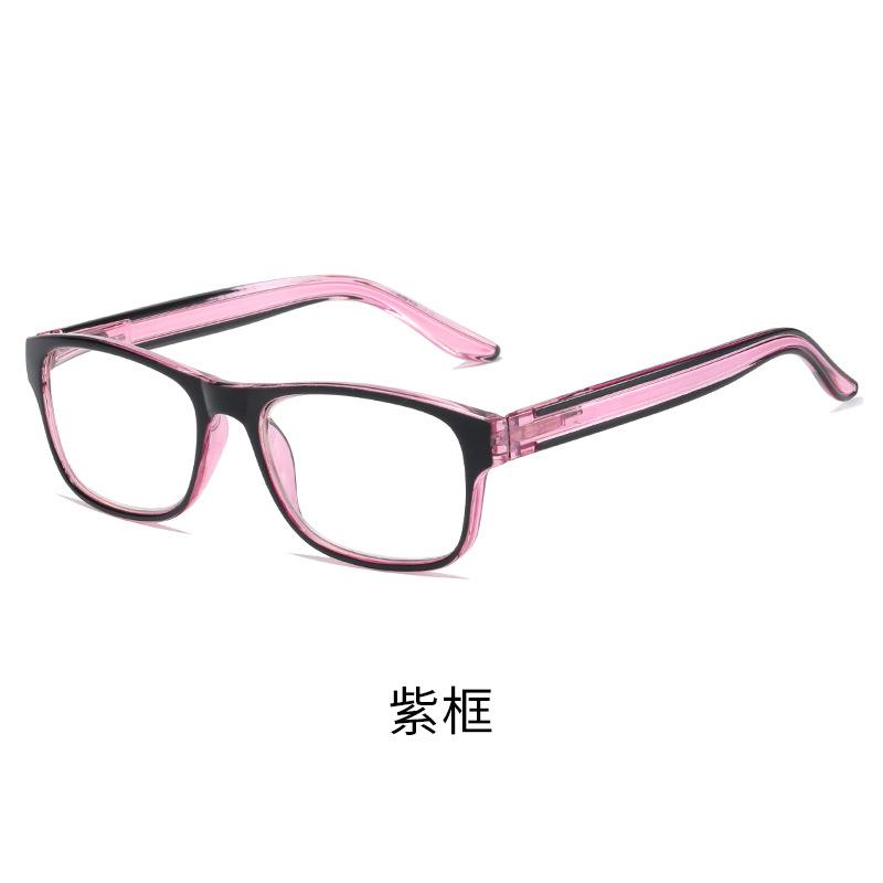 Fashion Anti-Blue Light Eye Protection Flat Mirror For Men And Women, Comfortable Spring Legs Can Be Equipped With Degree Flat Mirror