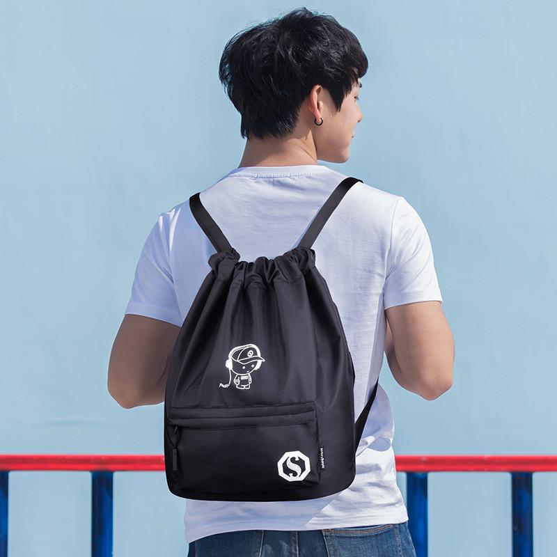 Lightweight Waterproof Drawstring Travel Sport Nylon Backpack With Spacious Design And Stylish Features