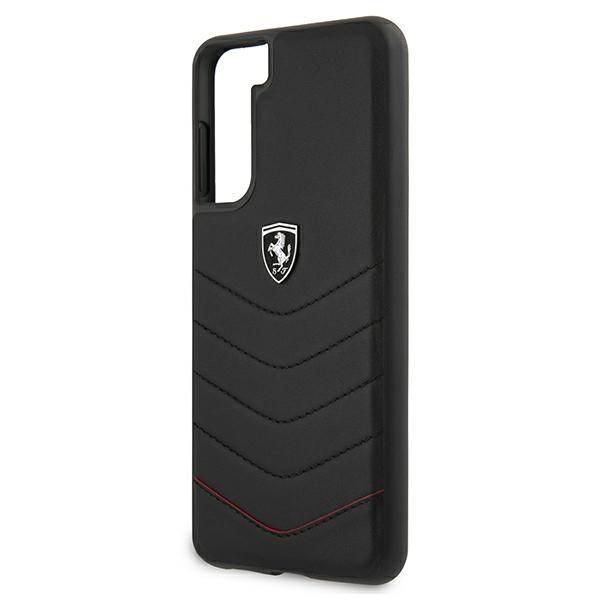 Ferrari Fehquhcs21Mbk S21+ G996Czarny/Black Hardcase Off Track Quilted