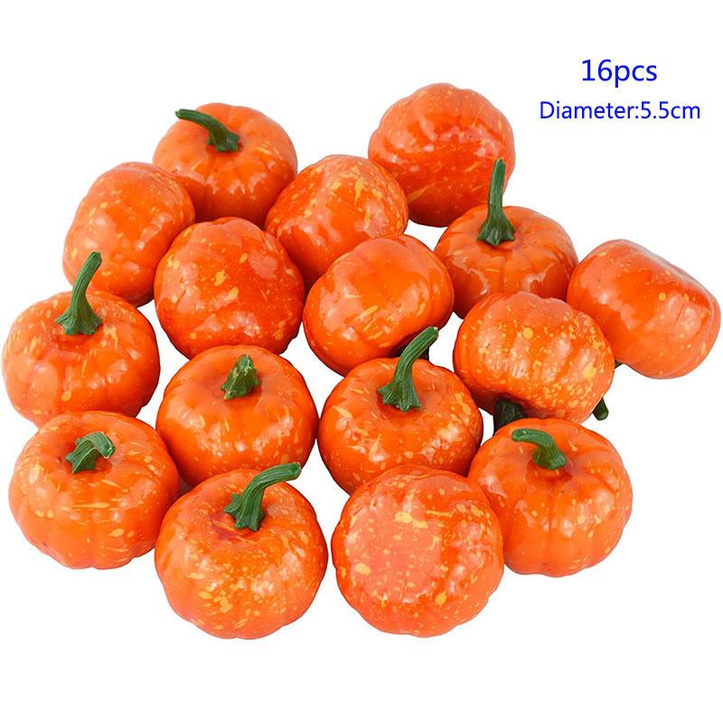 Charm Thanksgiving Banquet Pumpkin Maple Leaf Garden Decor Wreath Home Decor Artificial Autumn 50pcs/166pcs Fall Harvest