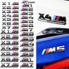 ABS Chrome Car Rear Trunk Emblem Sticker Styling Power Competition  for BMW M M1 M2 M3 M4 M5 M6 M7 X7M X2M X3M X4M X5M X6M