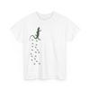 Echsenfußabdruck T-Shirt, Gecko Reptilien Echse Herpetologie Liebhaber Damen Herren Shirt