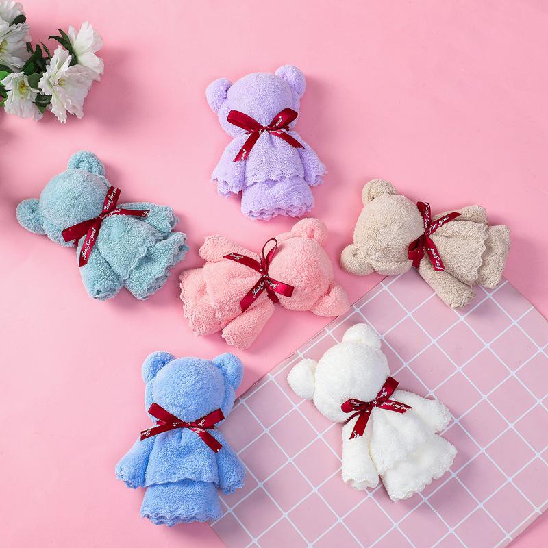Creative Little Bear Towel - Ideal for Weddings, Birthdays, Prizes, or Kindergarten Gifts