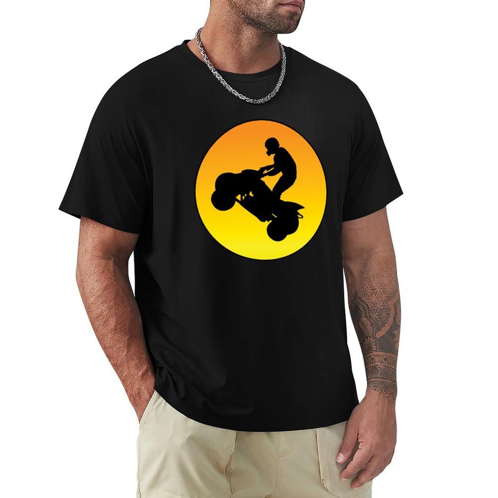 Atv Sun Shot Tshirt Retro Graphic Print Tshirt