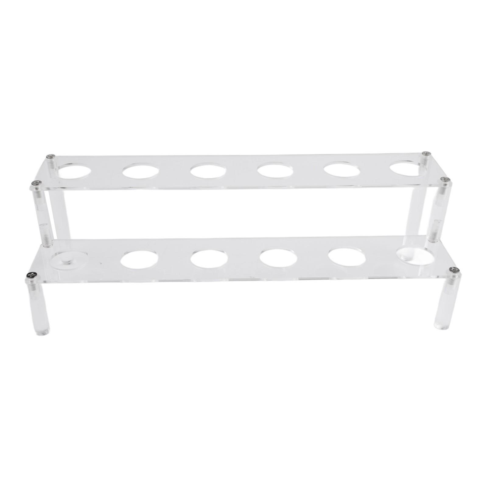 12 Holes Display Stand Ice Cream Cone Holder Organized Presentation