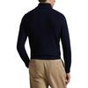Polo Ralph Lauren Ss23 Logo Print High Neck Half Zip Sweater Men Sweater Blue 710859939-002