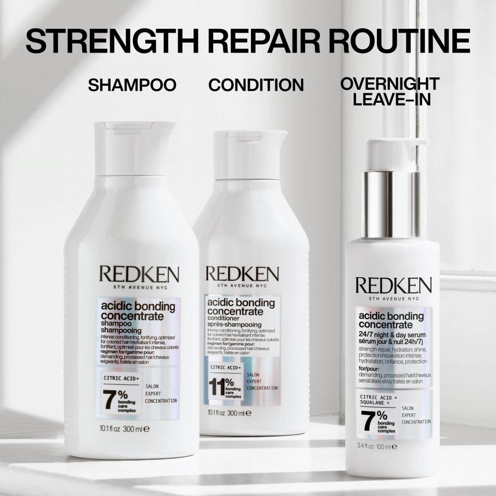 Redken Acidic Bonding Concentrate 24 7 Night   Day Serum 3.4 Oz
