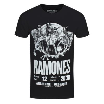 Ramones Camiseta Bélgica Unissex para Adulto