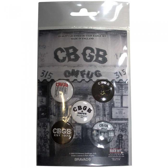CBGB Logo Badge (Pack of 5)
