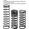 3 Pcs Pedal Spring Upgrade Kit for Logitech G25 G27 G29 G920 G923, High Strength Metal Brake Throttle Clutch Spring Set, Simulate Real Car Feel for