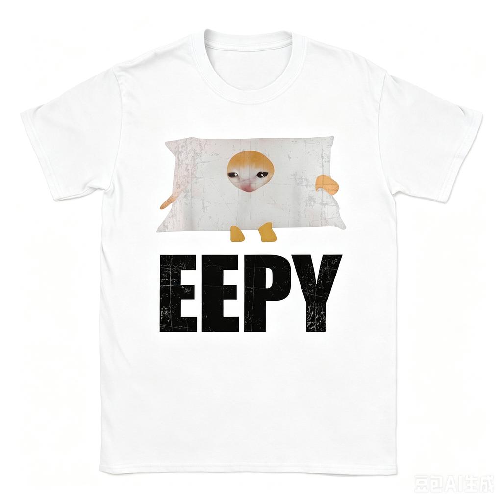 2026 Summer Wounisex Tshirt Eepy Cat Sleepy Cat Meme Awesome Tee Shirt Short Sleeve T Shirts Round Neck Clothing Gift Idea Y2k