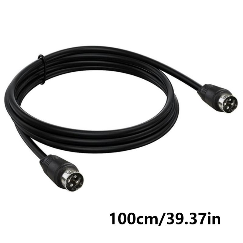 4-Pin DIN Stecker auf Stecker Verlängerungskabel 4-Pin DIN Stecker Kabel für DVR und DIN Sound Stecker