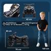 Kids Electric Quad 6V Kids Quad with Forward, Reverse Function, Music, LED Headlights Black