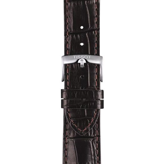 [Tissot] Brown Leather Strap Lug 22mm T852.041.655