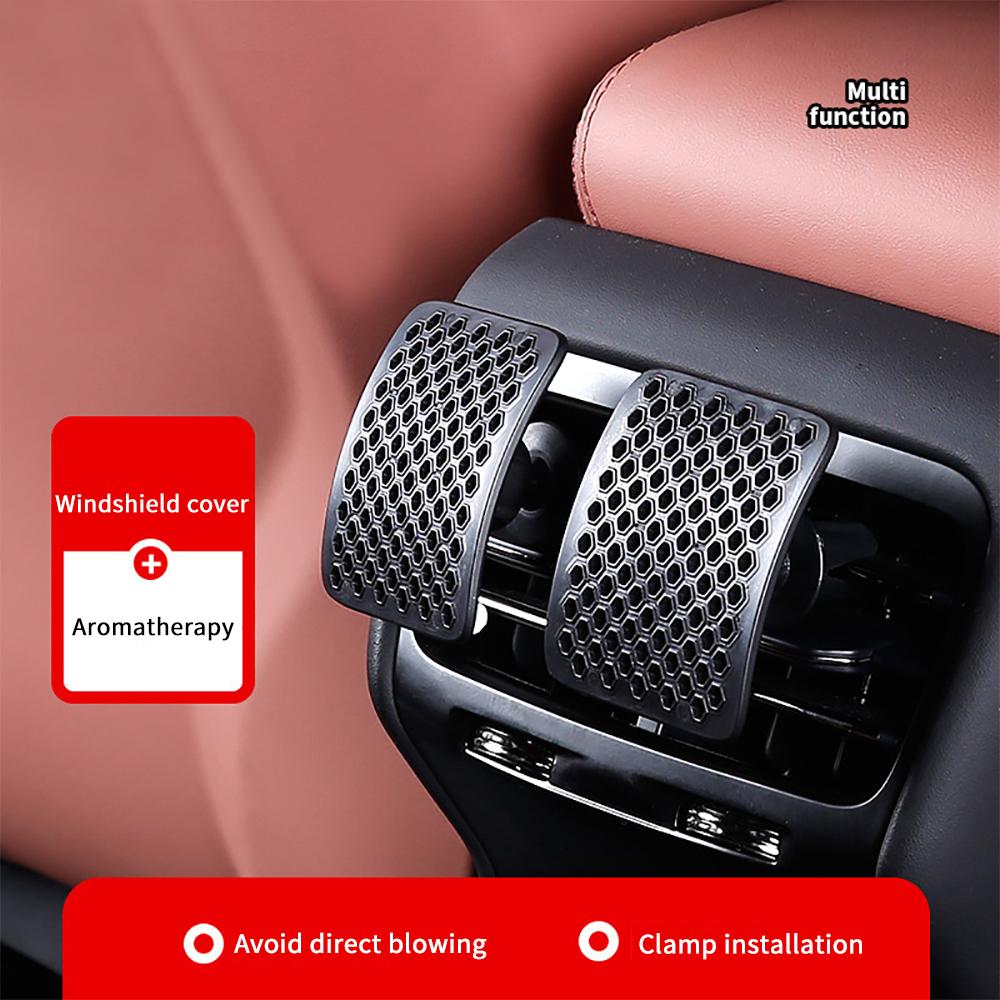 Universal Car A/C Vent Wind Shield Stall Ventilation Cover Transfer Cold Air Aromatherapy Diffuser Car Vent Interior Accessorie