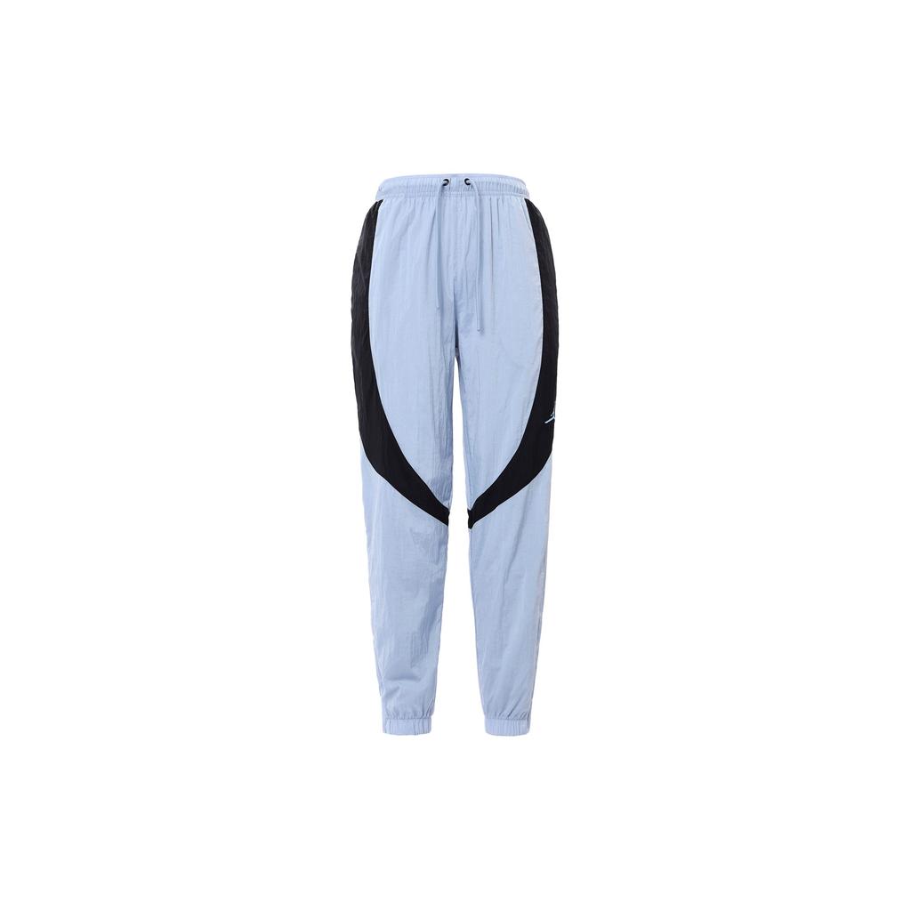 Jordan Colorblock Streifenmuster Kordelzug Strick Sweatpants Herren Unterteile Blau FN5851-436