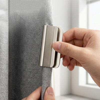 1/10 párů Silné magnetické klipy na závěsy Zabraňují prosakování světla Udržují závěs zavřený Přezka Ložnice Závěsy Dekorativní doplňky