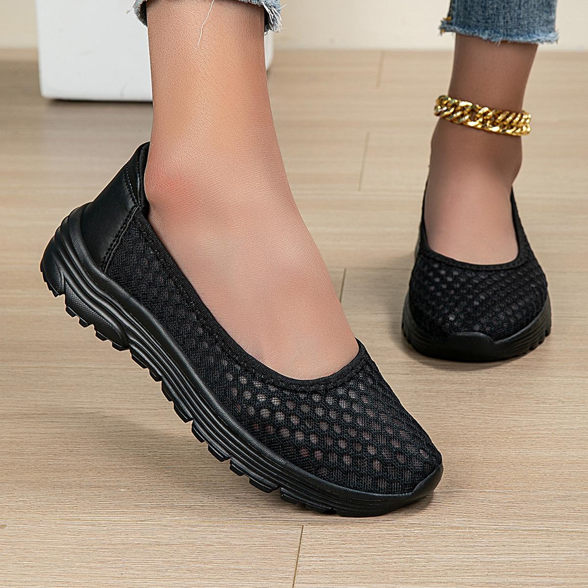 

Один педаль ленивый мешок голова полутапочки мужчины и женщины носят сетку снаружи женские прогулочные прохладные тапочки большой размер удобное отверстие 36