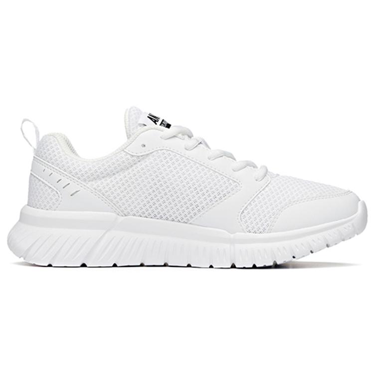 Anta Casual Mesh, Textile Cushioning Slip Resistant Abrasion Resistant Breathable Low top Running Shoes Women's White 922035526R-5