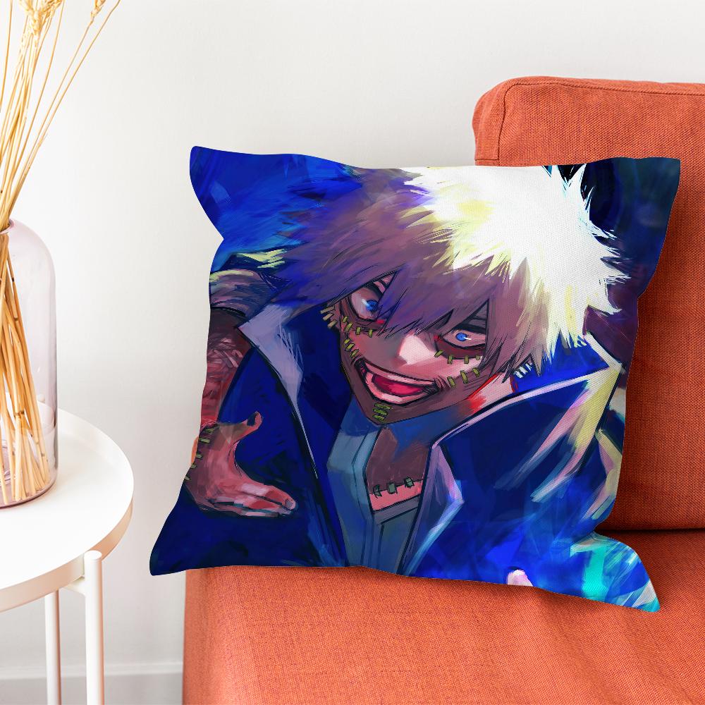 My Hero Academia Dabi Anime Pillow Case Pillow Case Living Room Sofa Cushion Cover Suitable For Home Bedroom Room Decoration