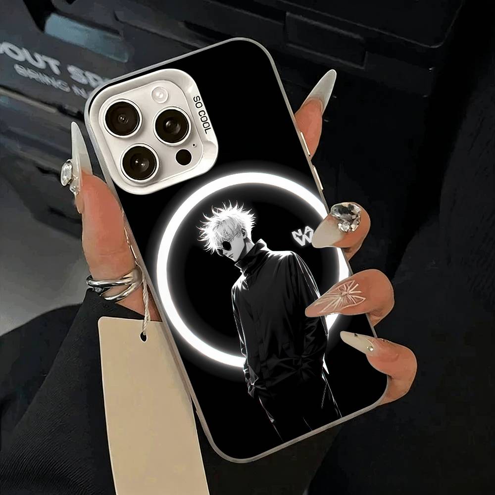 Favorite Anime Characters-S-Satoru G-Gojo Phone Case For IPhone 17 Air 16 15 14 13 12 11 Pro Max White Sliver Hard Cover