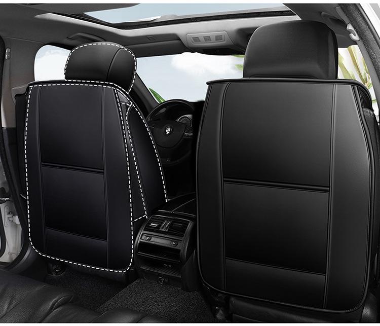 AION S Max 580 Geely L Thunder Hi Leather & Ice Silk Cartoon Car Seat Cushion - Universal, All-Season.