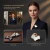 Stylish Mother-Of-Pearl Broochpremium Quality Elegant Lapel 2027 Zodiac Sheep Accessory Niche, Design-Forward Style