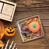 Halloween Pumpkins Egg Set, Halloween Atmosphere Scary Dark Pumpkins Head Cos Pumpkins Gift Box, Surprise Gift