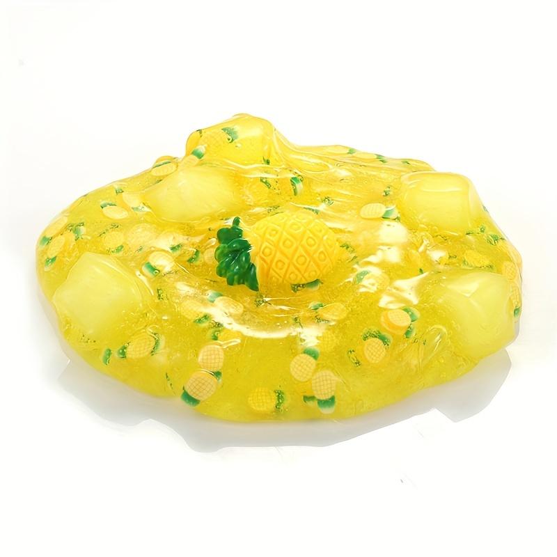 70ml Coconut Slime Puree, Coconut Fruit Puree, Soft Ceramic Tiles, Crystal Puree, Clay, Pressure Reducing Toy Puree