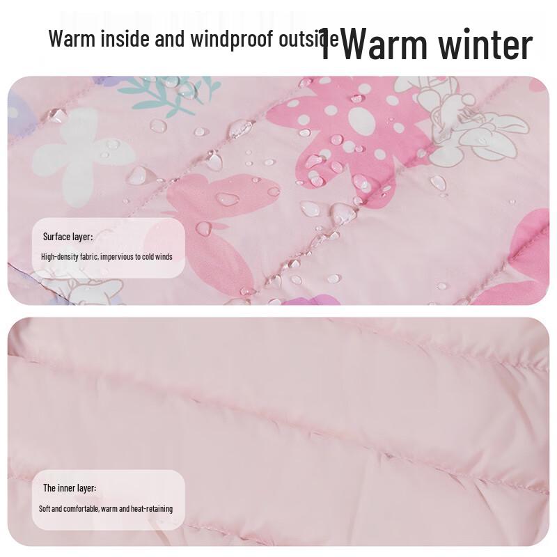 Disney Girls' Lightweight Hooded Down Jacket