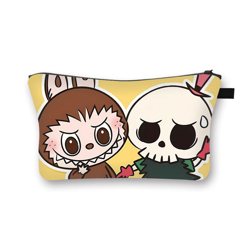 Cosmetic Bag for Girls, Large Capacity, Cute Storage, Toilet Bag, Portable Clutch Bag.