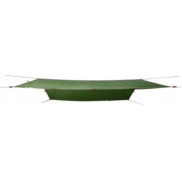 Накидка бивуачная VidaXL 360x294 см водонепроницаемая зеленая