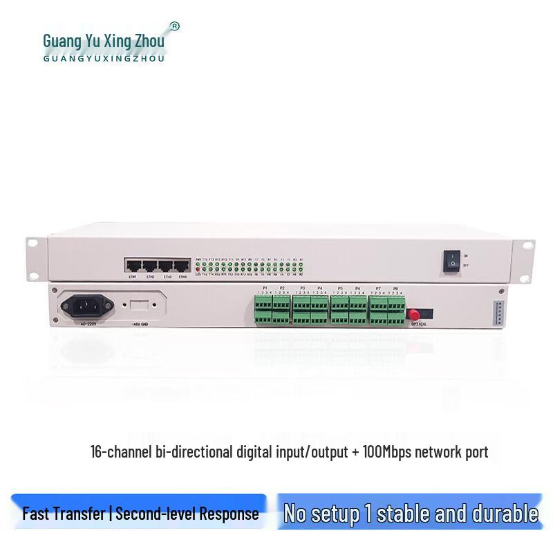 GY-16KES 16-Channel Optical Fiber Transceiver