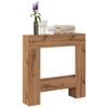 Fireplace Surround - vidaXL - Artisanal - Engineered Wood - 81x18x82 Cm - Artisan Oak