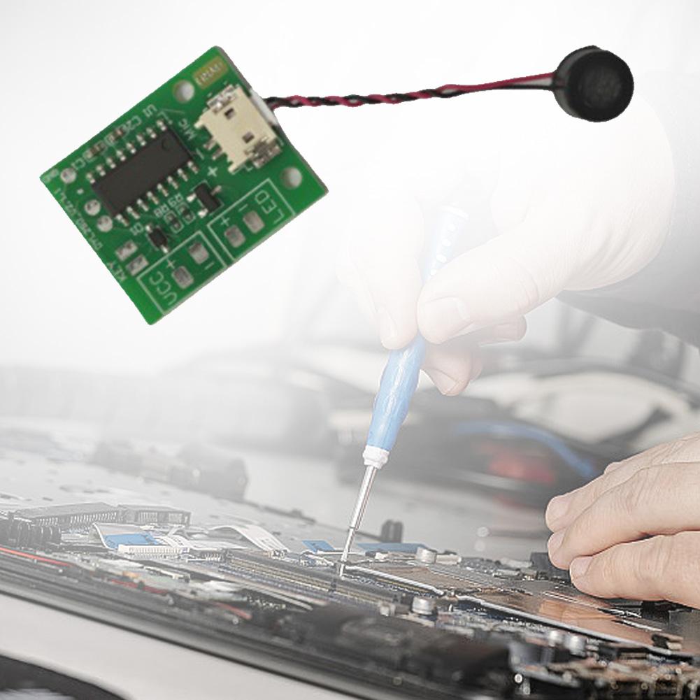 5-20 Stück DC 3,7V-5V KI Offline-Sprachschalter Steuerplatine Schallsteuerungsschaltkreis Treiberplatine Werkzeuge für einfarbiges Nachtlicht