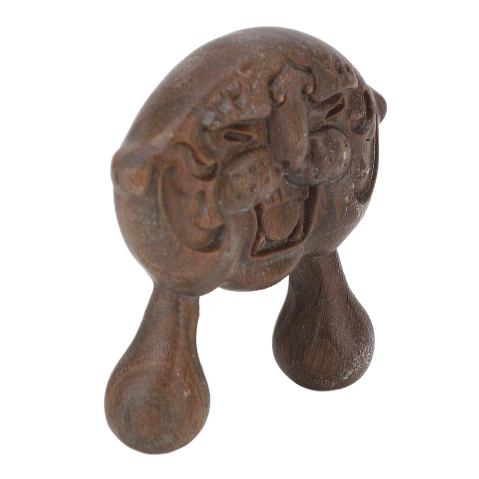 

Сандаловое дерево Массажная расческа для лица Тигровая форма Нос Корректор Переносной Деревянный Массажер для Лица Тела