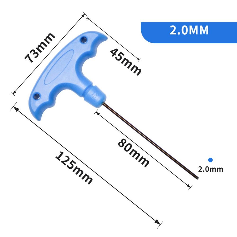 Furniture Assembly Tool Long Handle Hex Wrench T Type Hex Wrench DIY Enthusiasts