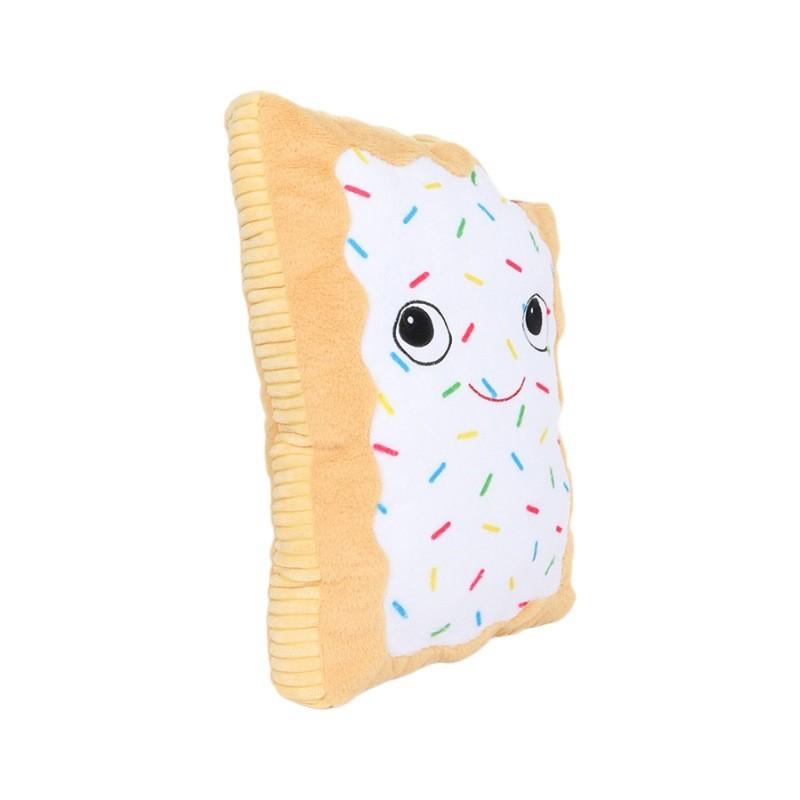 Toaster White Pastry Plush Toy Cartoon Stuffed Doll Cookies Gift Decoration