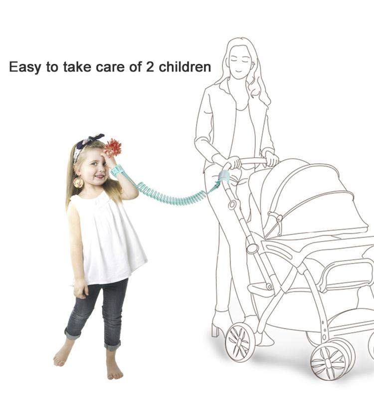 Anti Lost Wrist Link Kids Magnet Inductive Lock Toddler Leash Safety Harness Baby Strap Wristband Children Walking Hand Belt