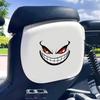 1PC Cool Car Fierce Red Eyes Sticker Reflective Motorcycle Sticker  for Cars,Motorcycles,Helmet Etc