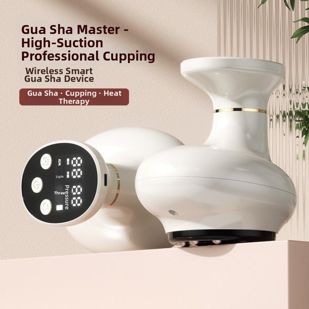 LCD Screen Electric Massage Meridian Brush Guasha Scraping Machine  for Full Body Dredging