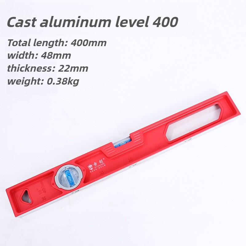 Bubble Horizontal Ruler High Precision Level Ruler Woodworker Building Magnetic Balance Spirit Level Portable Measuring Tools