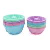 12pcs/set Silicone Muffin Cups Food Grade Spiral Cake Mold Durable Silicone Swirl Pan  Make Cake