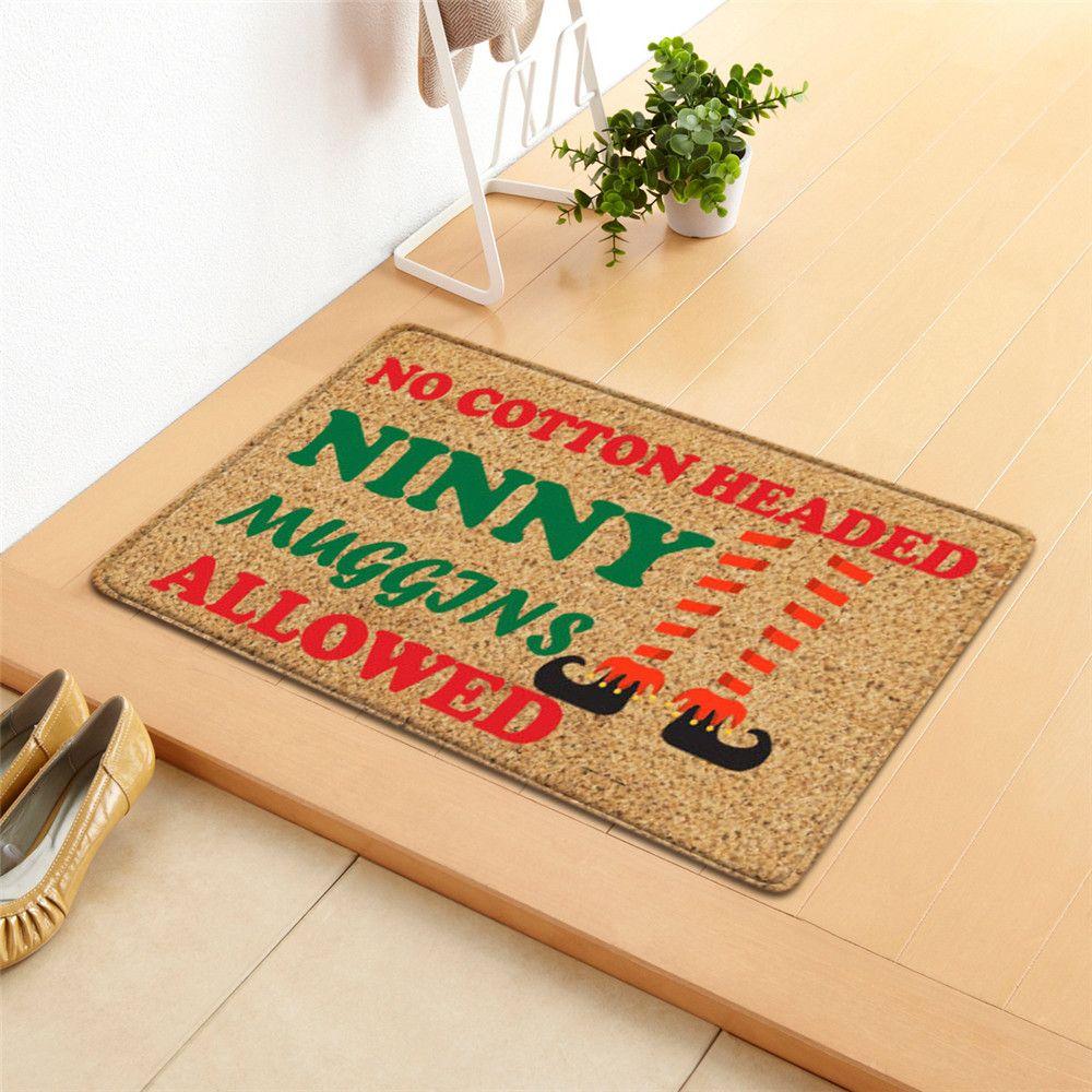 Indoor Outdoor Sofa Kitchen Bedroom Front Door Carpet Bedside Mat Door Mat Christmas Blanket