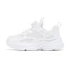 Kids White Mesh Running Shoes With Rotating Buckle Breathable Lightweight Sneakers Boys Girls Daily Wear