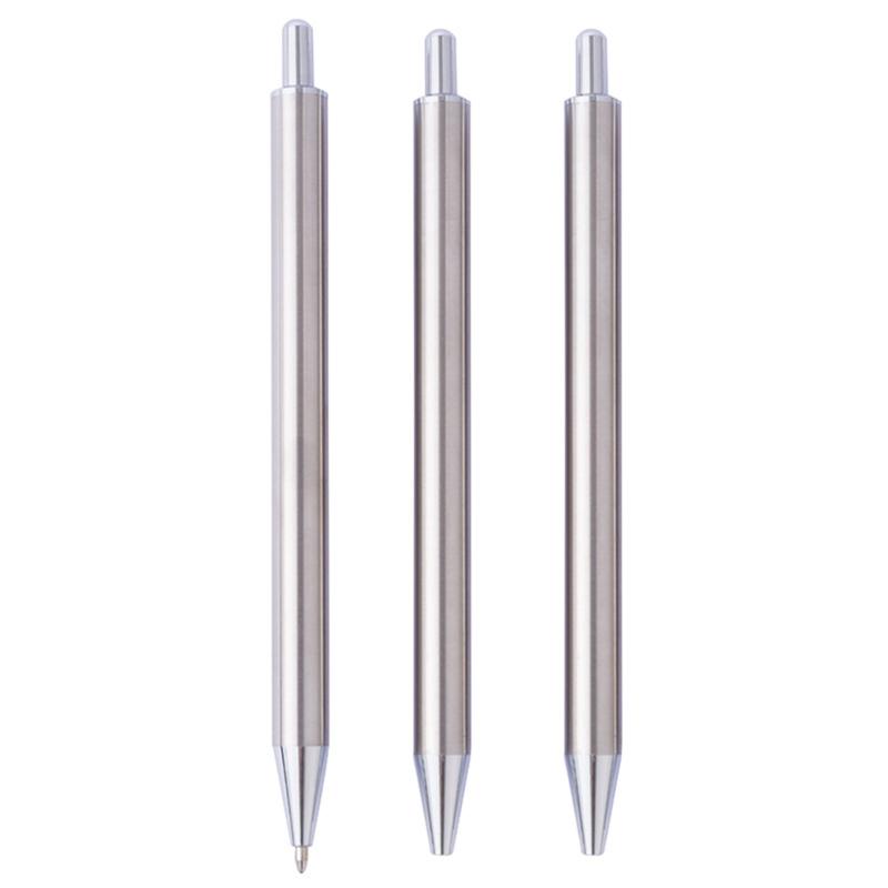 6Pieces Retractable Ballpoint Pen Office Writing Pen Signature Pen Smooth To Write Guest Sign In Pen for Hotel Reception