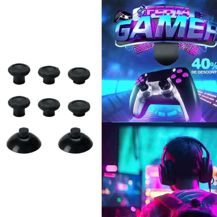 8-in-1 Adjustable Joystick Caps Thumbstick Enhancement Replacement for XB One
