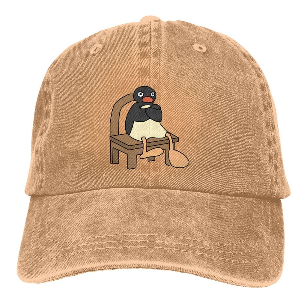 Pure Color Dad Hats Angry Pingu Women's Hat Sun Visor Baseball Caps Noot Pingu Pinga Penguin TV Peaked Cap