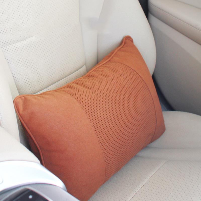 High-Grade Car Neck Pillow For Mercedes Benz Maybach - Breathable Hole Car Headrest Auto Lumbar Pillows Interior Accessories